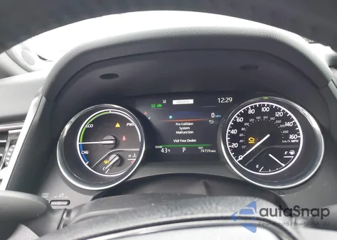 2019 Toyota Camry Hybrid Xle из США, поврежденный, VIN 4T1B21HK1KU516602